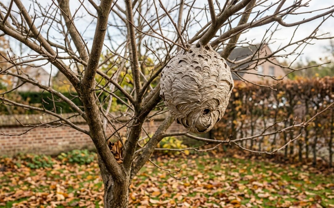 Frelon asiatique en automne : pourquoi les nids apparaissent et que faire en Belgique